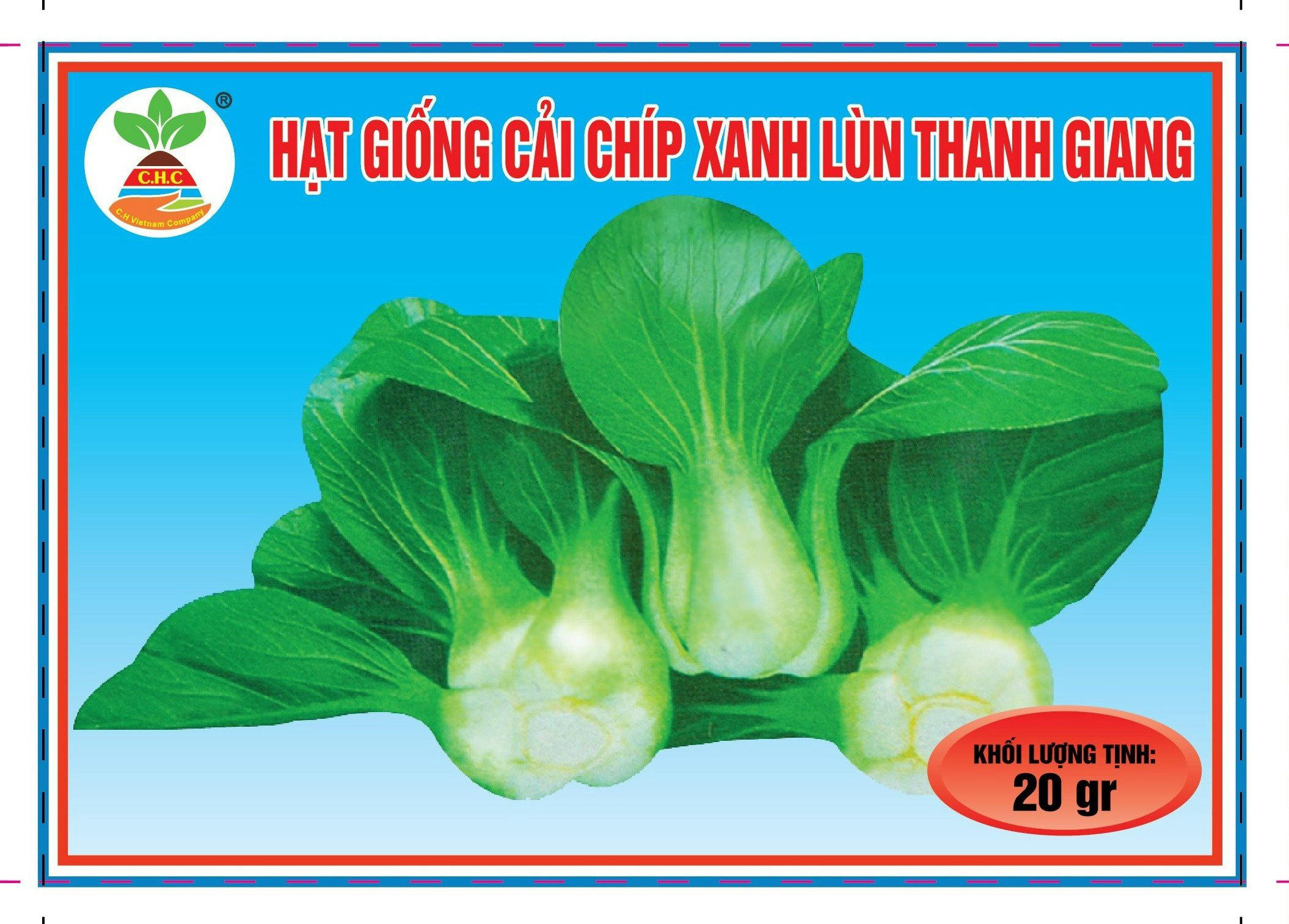Thanh Giang dwarf bok choy seeds